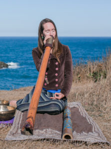 Audrya Chancellor, Mendocino, Mendocino Sound Healing, Didgeridoo, Ocean