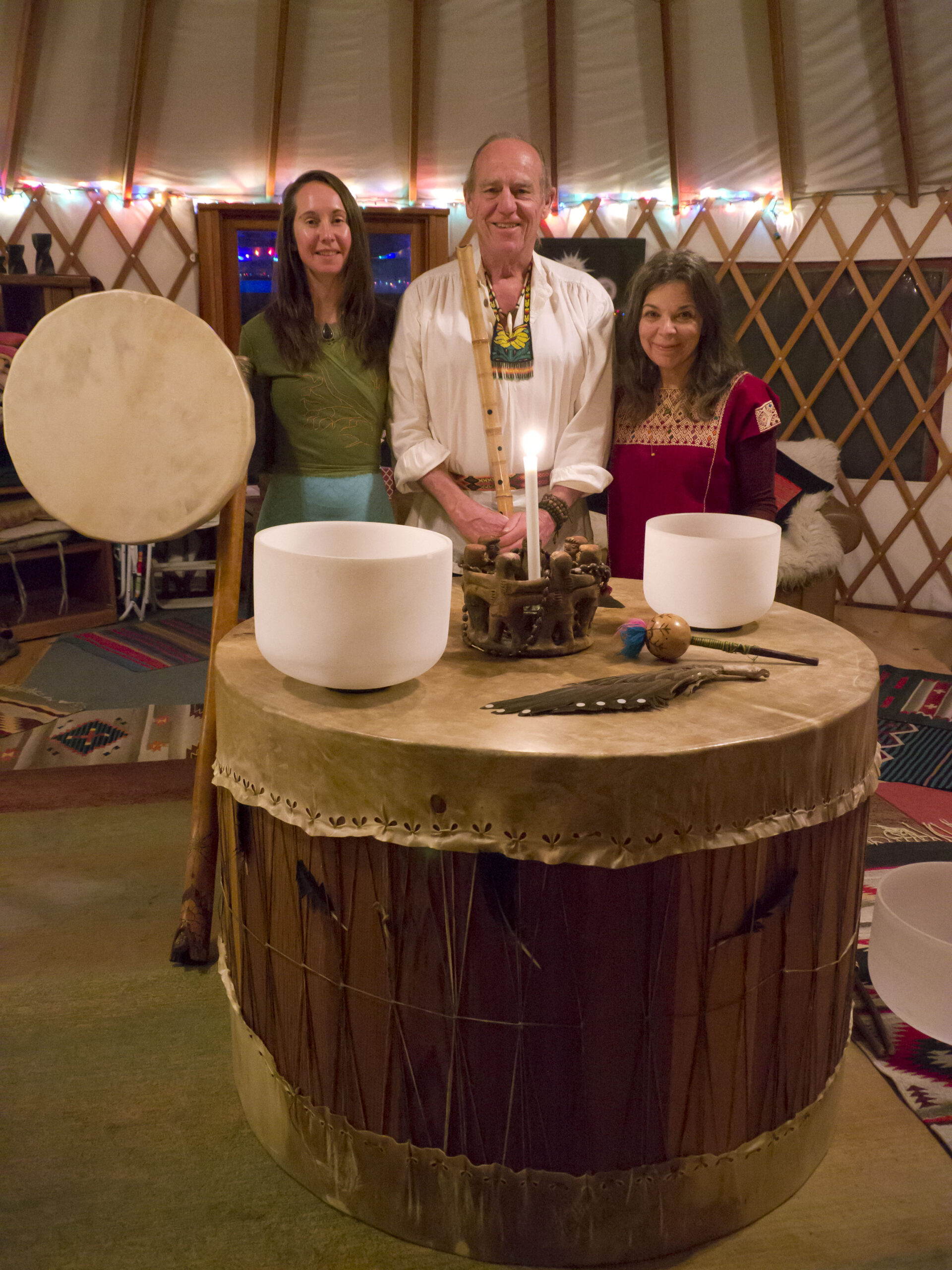 Shamanic Sound Healing, Drums, Didgeridoo, Crystal Singing Bowls, Flute