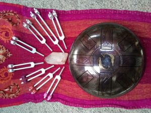 Tuning Forks, Tongue Drum, Dolphin Drum, Healing with Sound