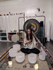 Sound Bath Didgeridoo Gong Crystal singing bowls ocean drum koshi chimes relaxing balance harmony